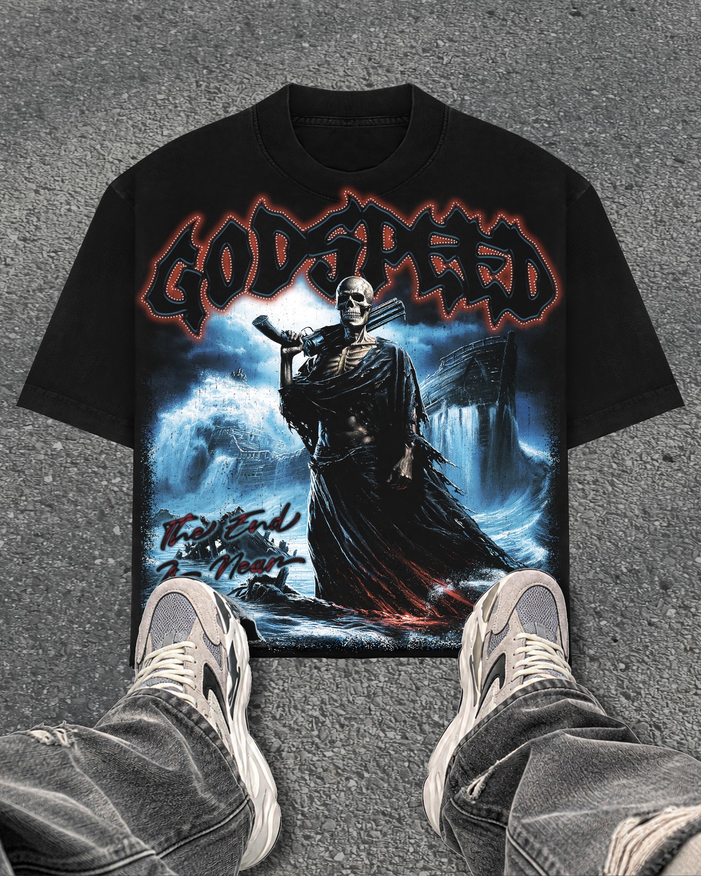Godspeed Classic 100%Cotton Tee T-Shirt Unisex