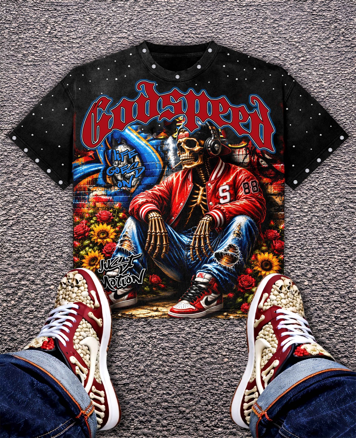 Godspeed Classic 100%Cotton Tee T-Shirt Unisex
