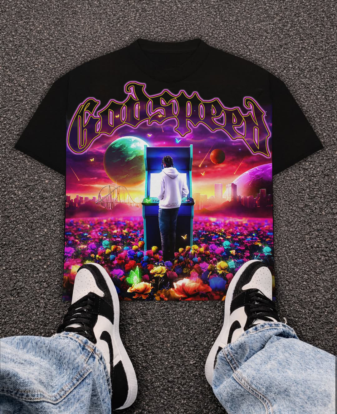 Godspeed Classic 100%Cotton Tee T-Shirt Unisex