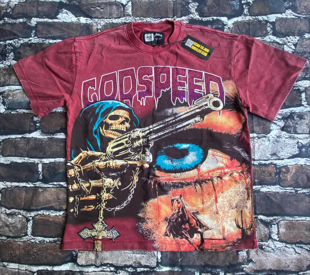 Godspeed Classic 100%Cotton Tee T-Shirt Unisex