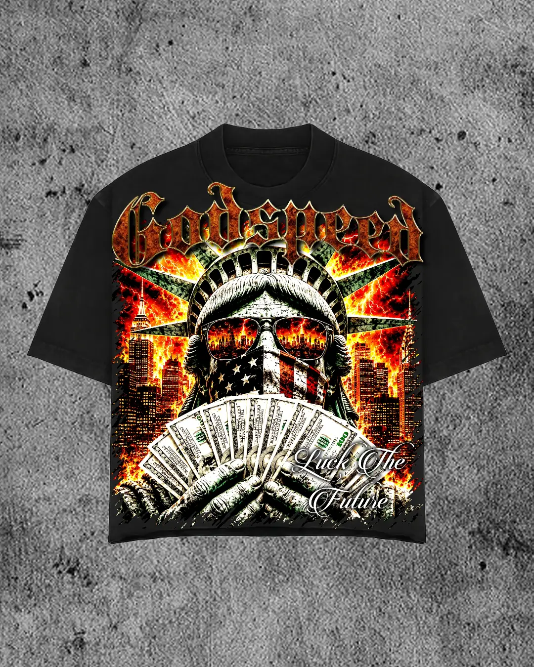 Godspeed Classic 100%Cotton Tee T-Shirt Unisex