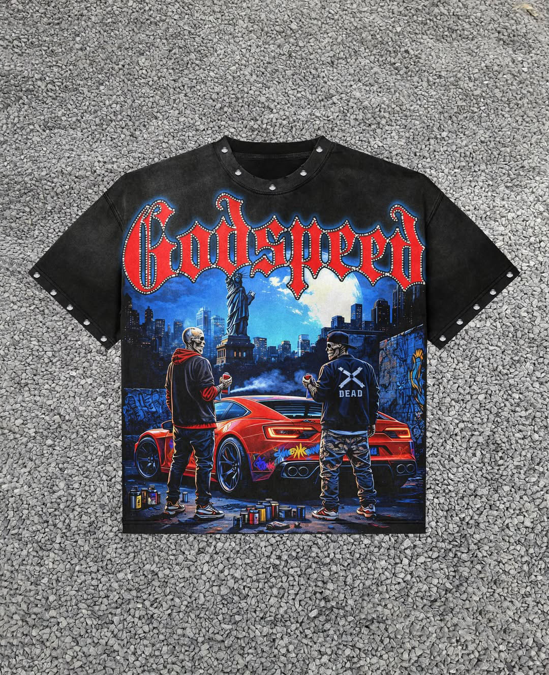 Godspeed Classic 100%Cotton Tee T-Shirt Unisex