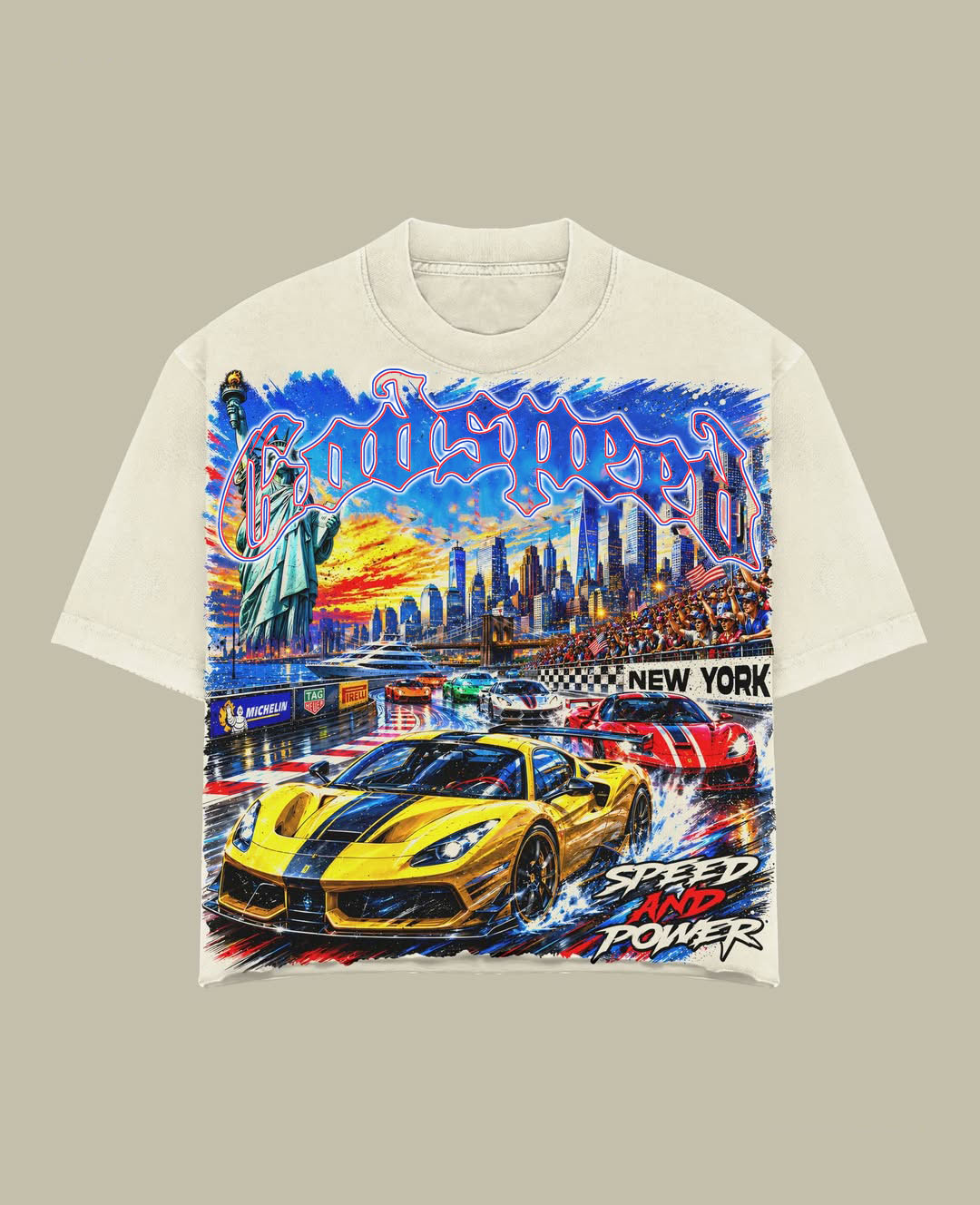Godspeed Classic 100%Cotton Tee T-Shirt Unisex