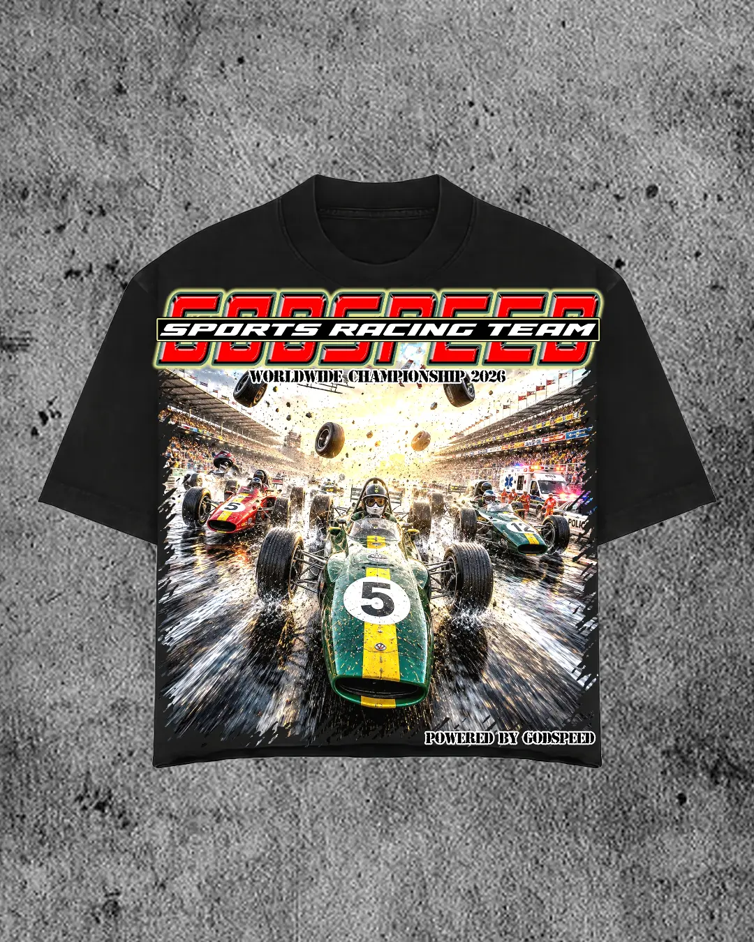Godspeed Classic 100%Cotton Tee T-Shirt Unisex