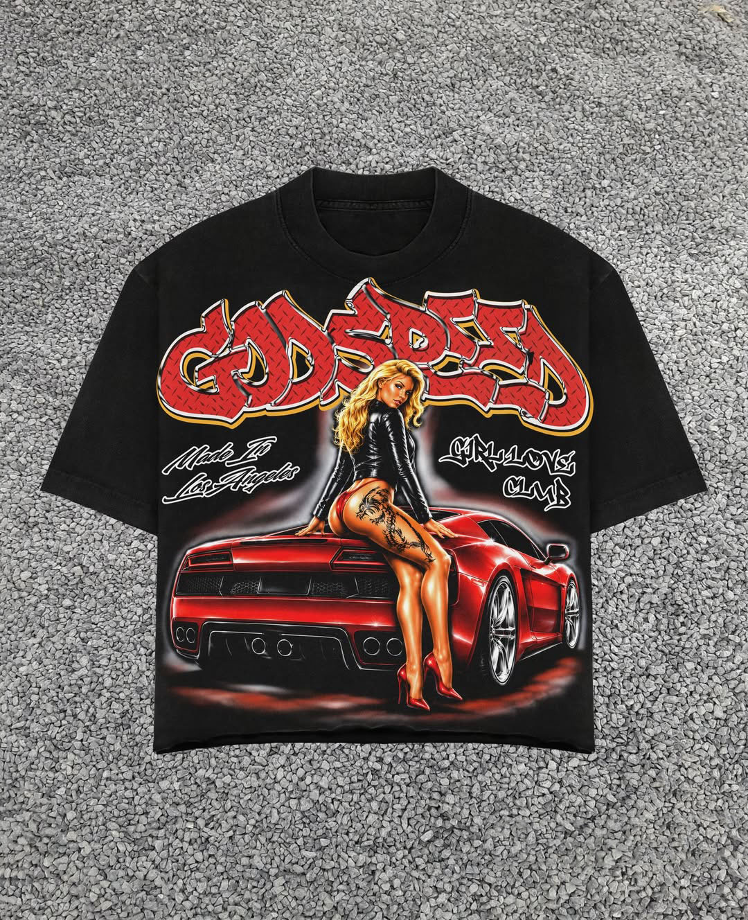 Godspeed Classic 100%Cotton Tee T-Shirt Unisex