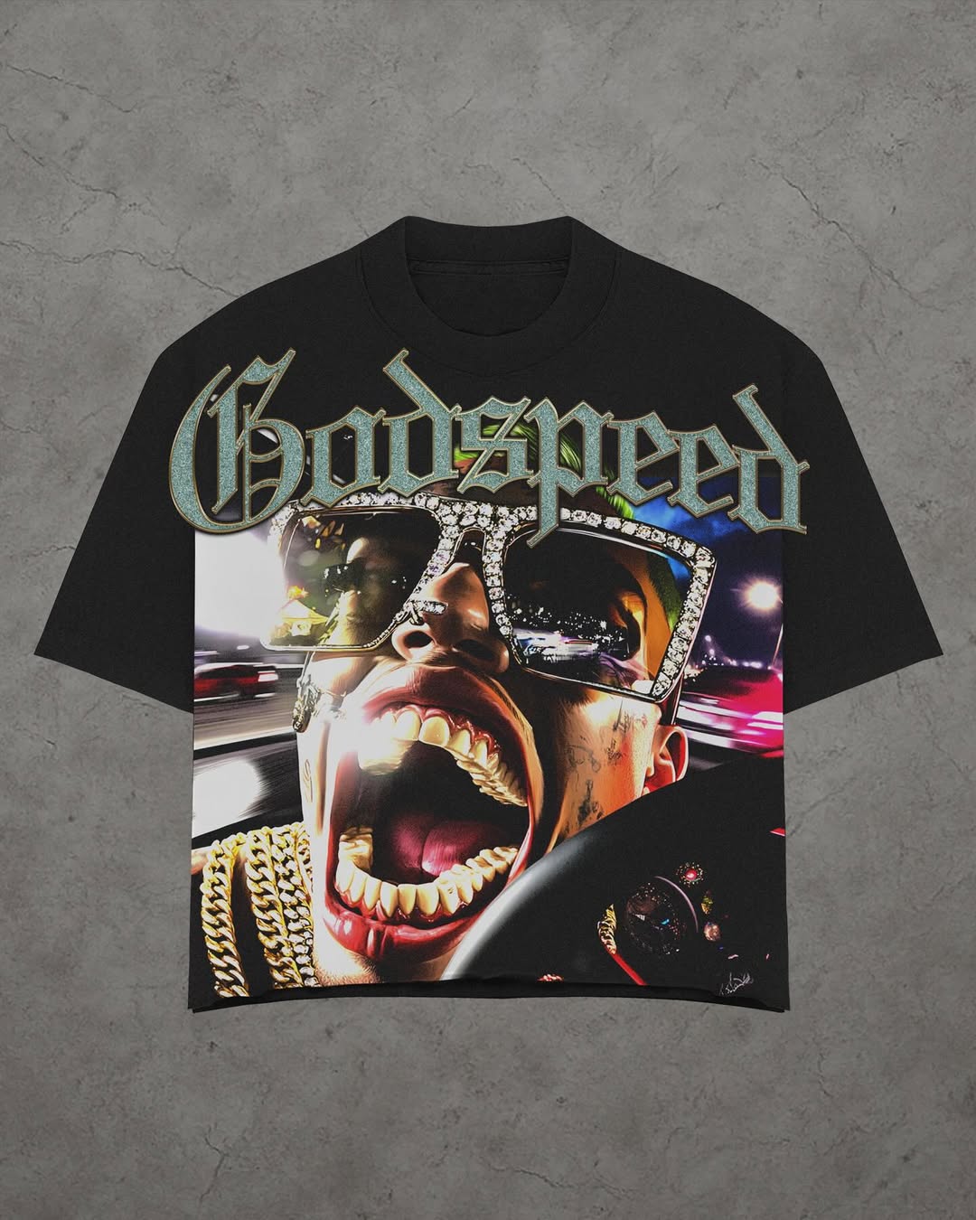 Godspeed Classic 100%Cotton Tee T-Shirt Unisex