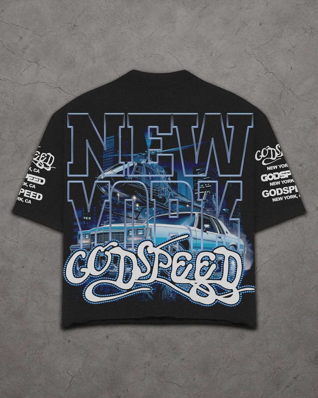 Godspeed Classic 100%Cotton Tee T-Shirt Unisex
