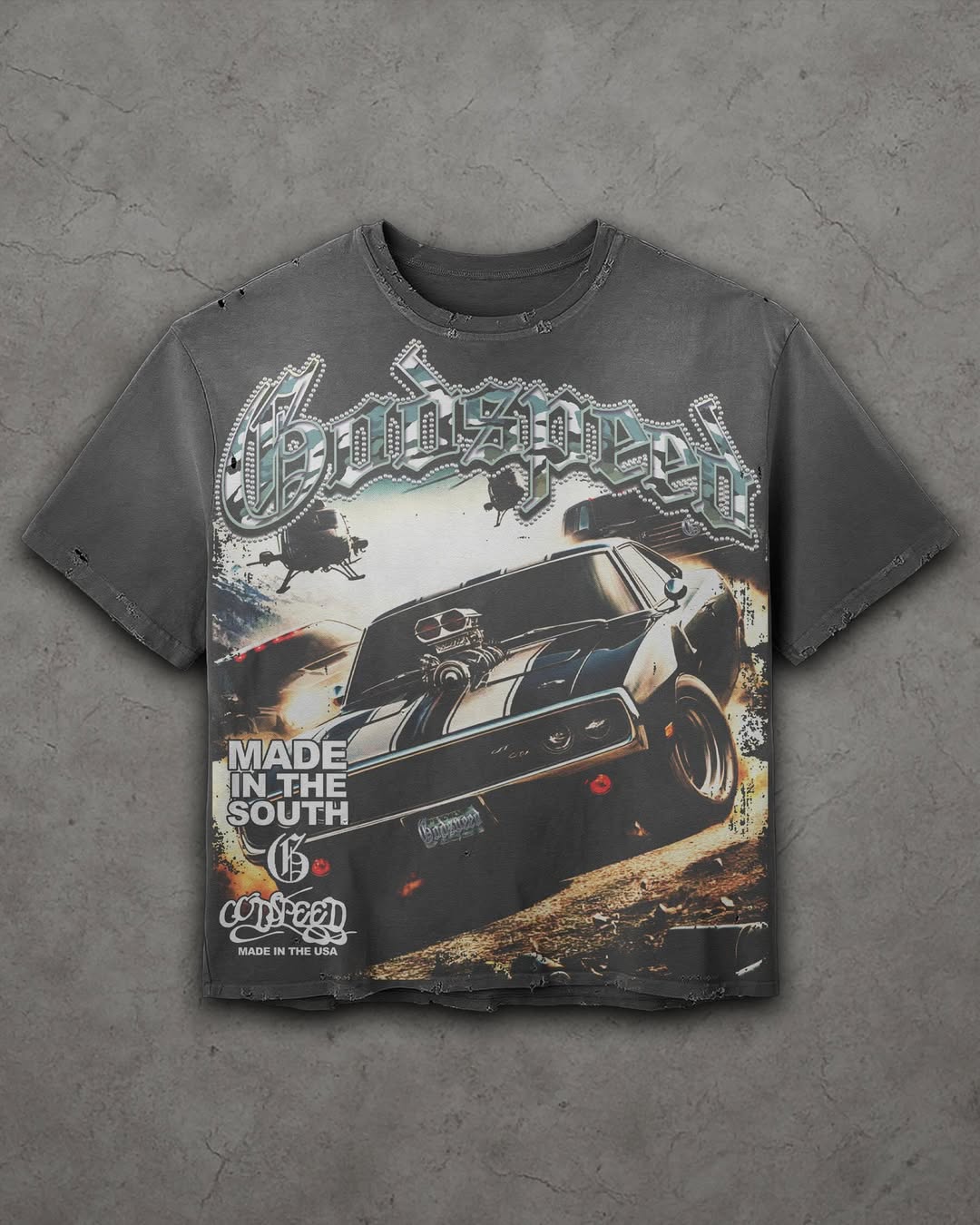 Godspeed Classic 100%Cotton Tee T-Shirt Unisex