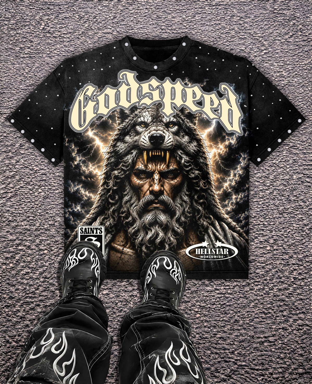 Godspeed Classic 100%Cotton Tee T-Shirt Unisex