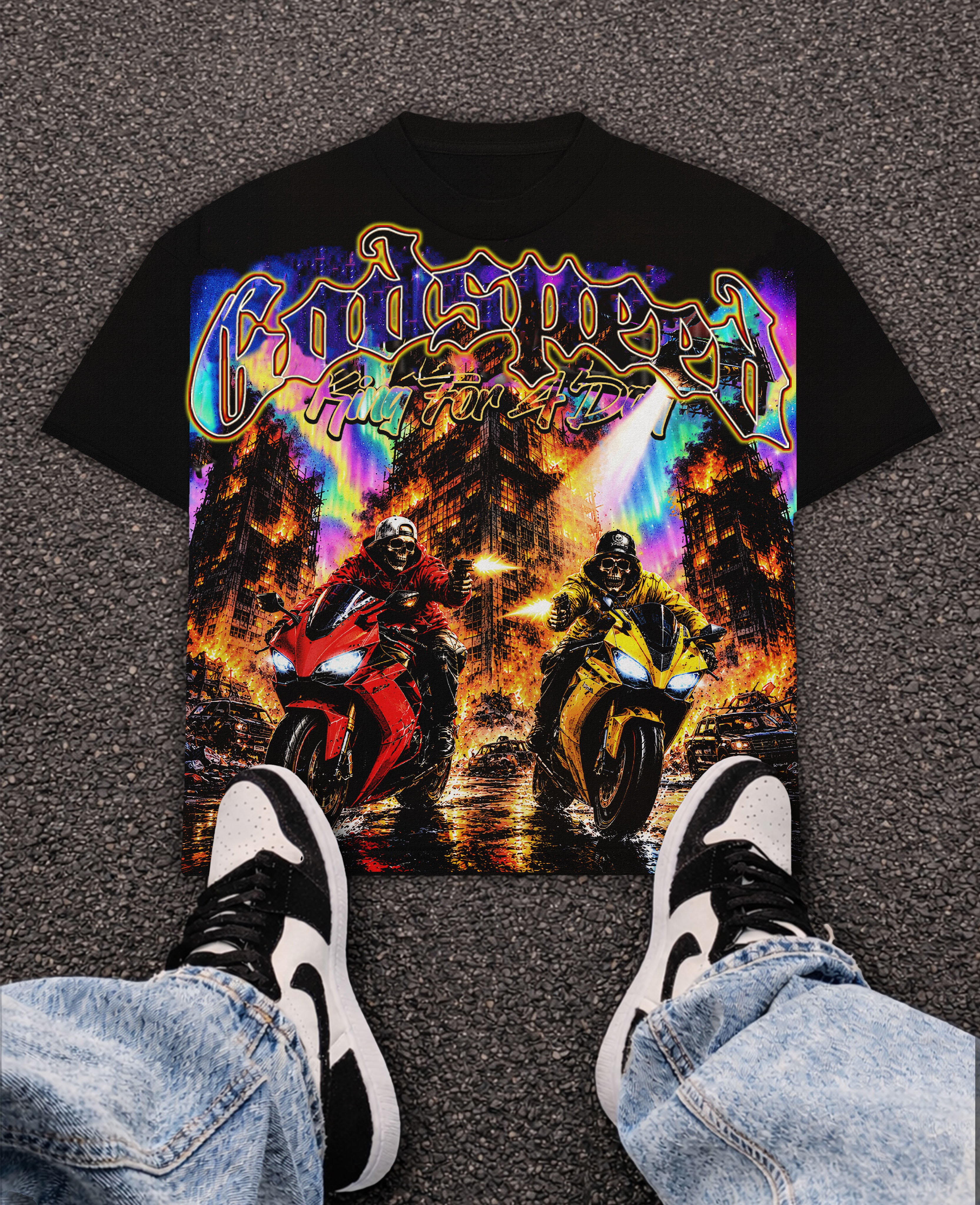 Godspeed Classic 100%Cotton Tee T-Shirt Unisex
