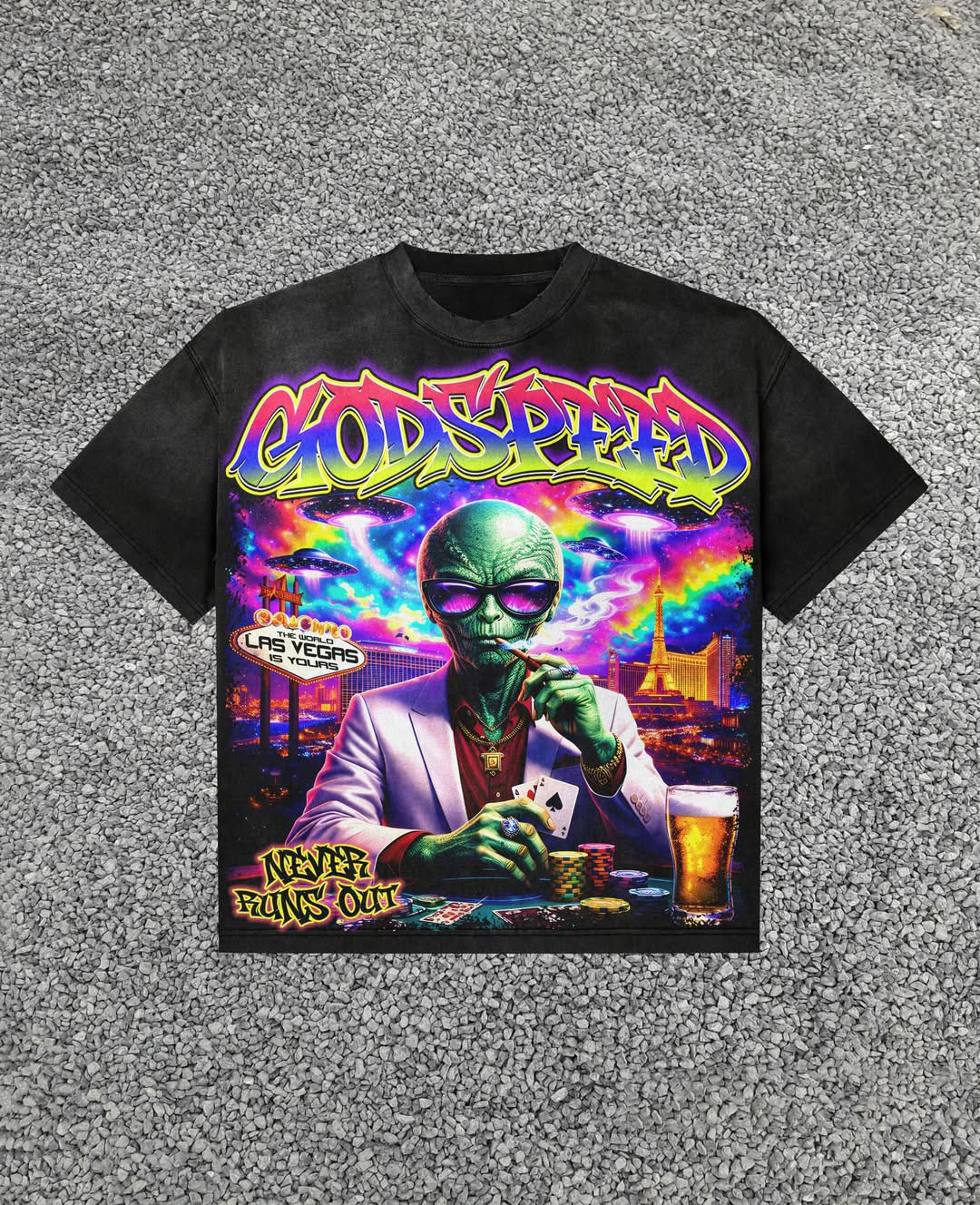 Godspeed Classic 100%Cotton Tee T-Shirt Unisex