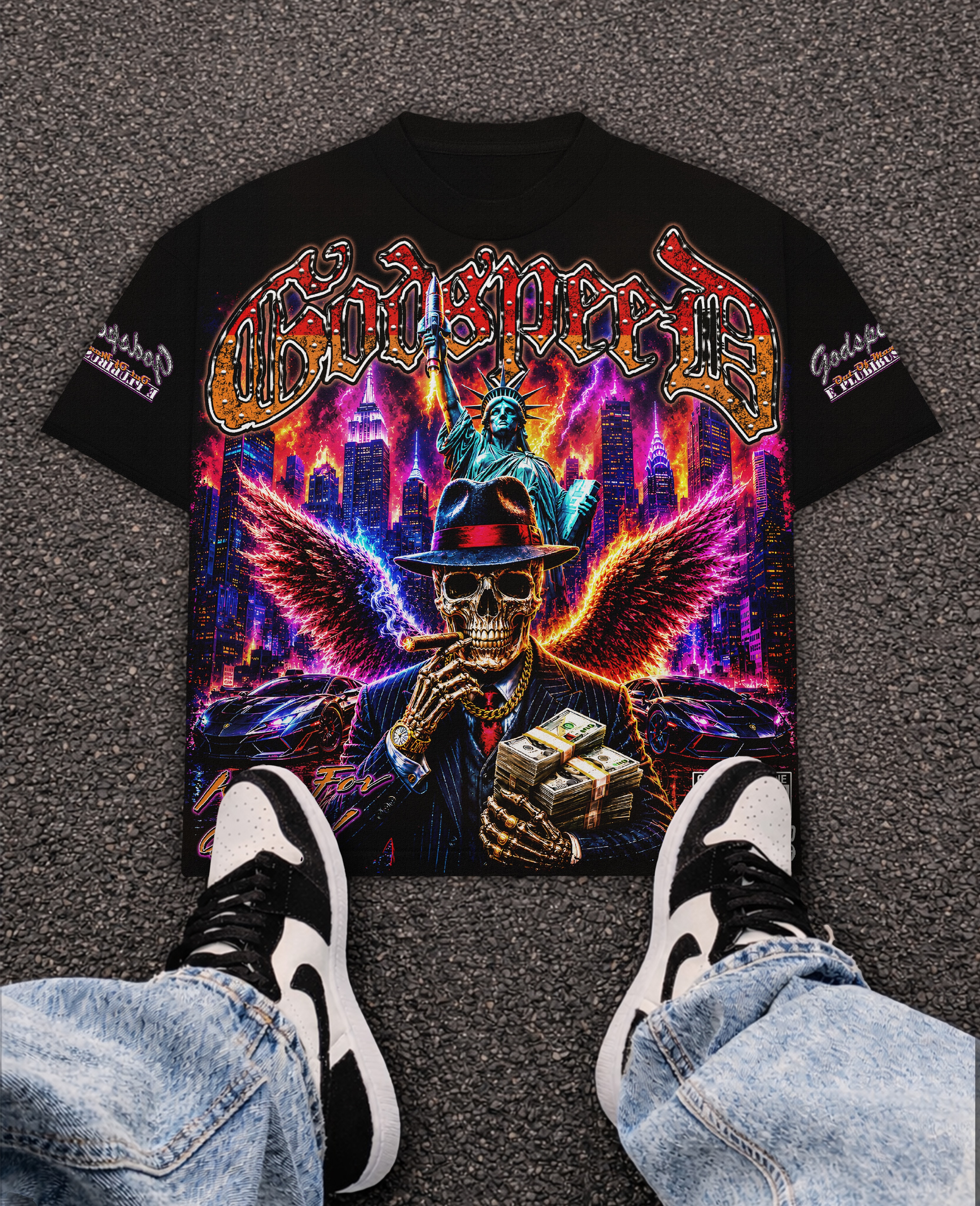 Godspeed Classic 100%Cotton Tee T-Shirt Unisex