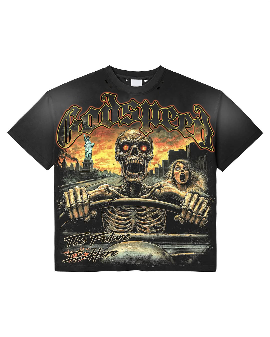 Godspeed Classic 100%Cotton Tee T-Shirt Unisex