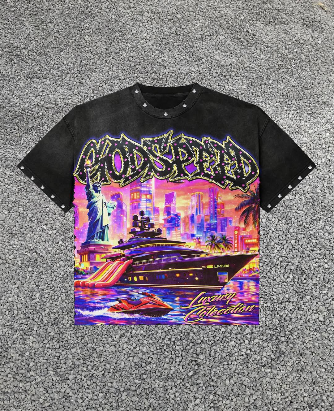 Godspeed Classic 100%Cotton Tee T-Shirt Unisex