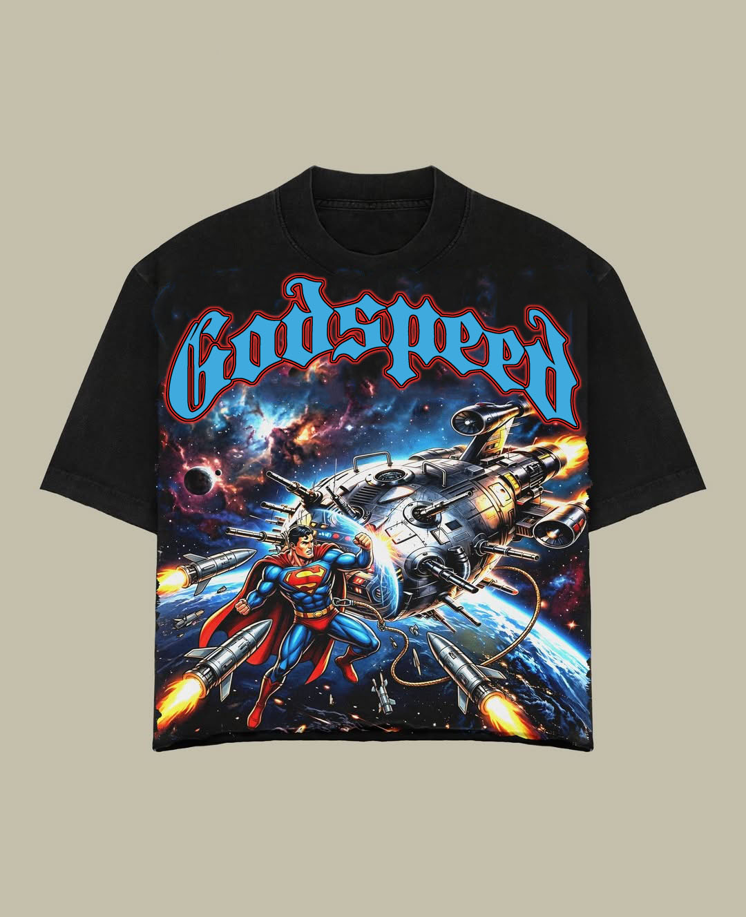 Godspeed Classic 100%Cotton Tee T-Shirt Unisex