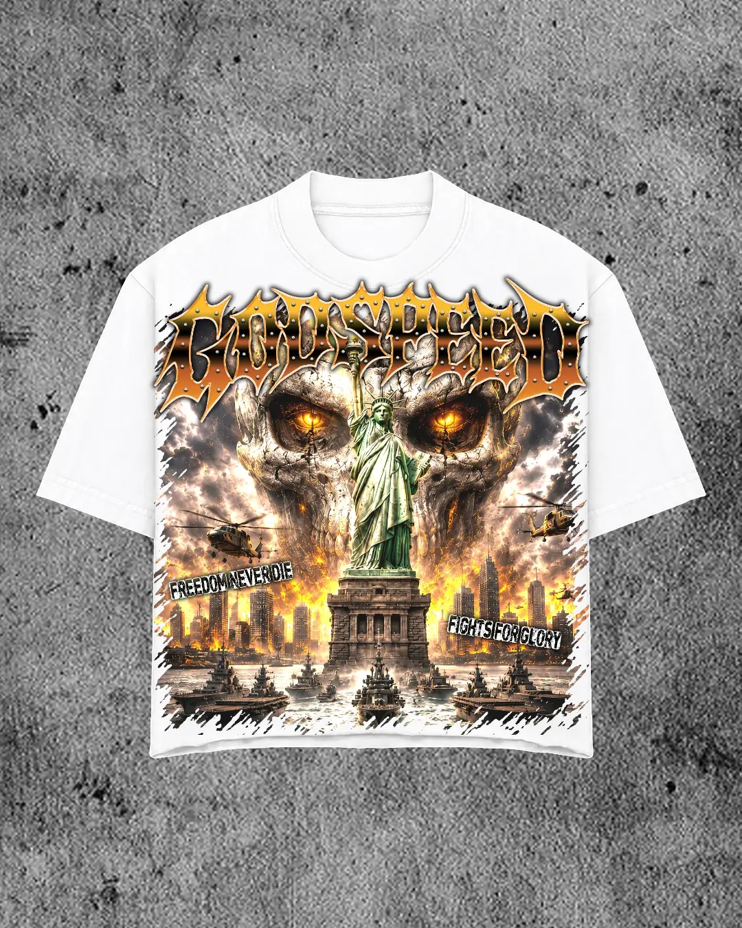 Godspeed Classic 100%Cotton Tee T-Shirt Unisex