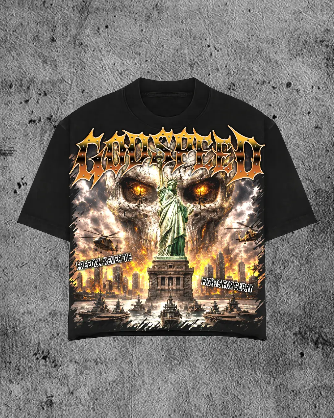 Godspeed Classic 100%Cotton Tee T-Shirt Unisex
