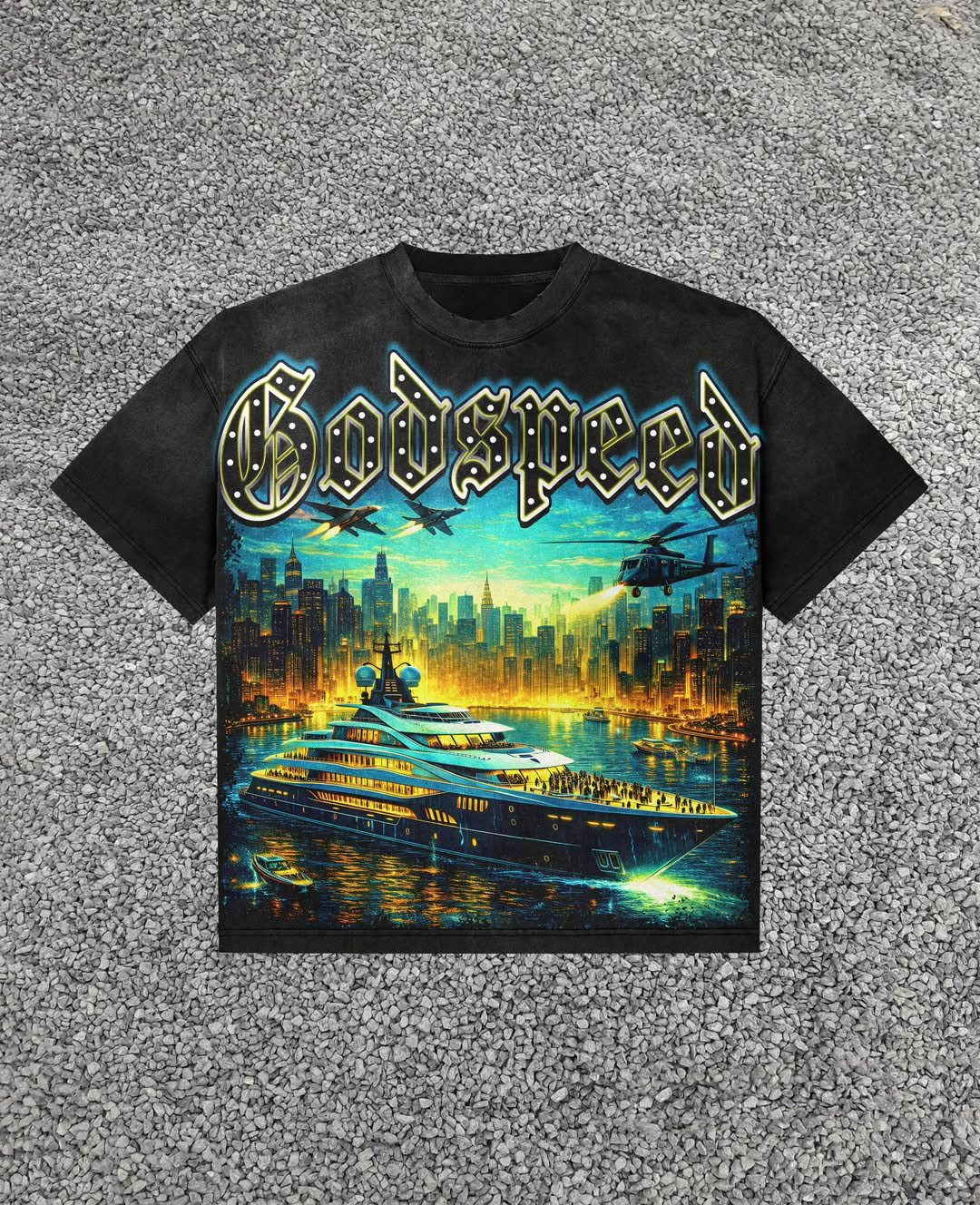 Godspeed Classic 100%Cotton Tee T-Shirt Unisex