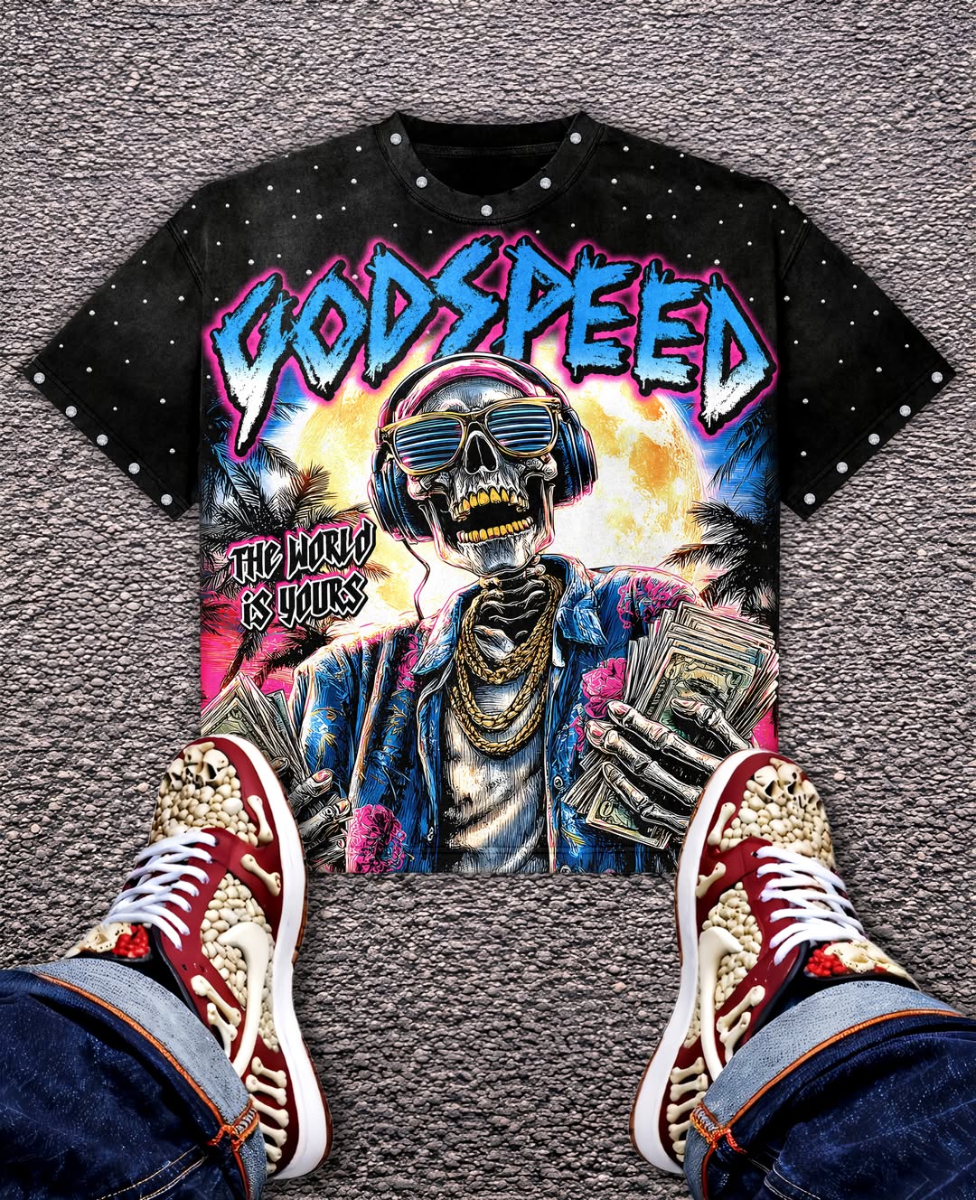 Godspeed Classic 100%Cotton Tee T-Shirt Unisex