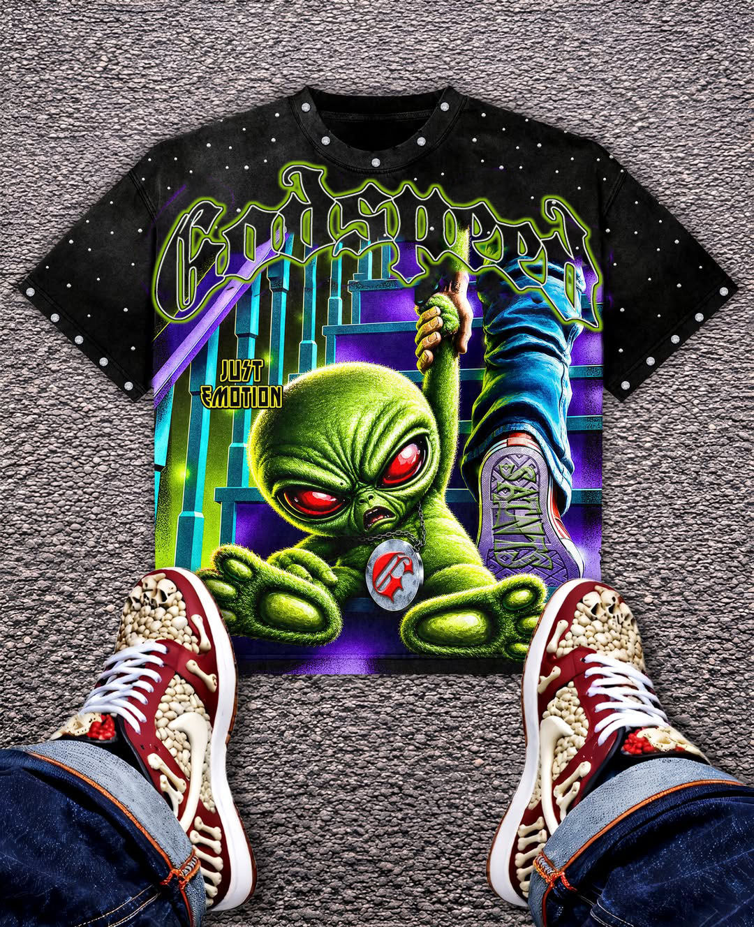 Godspeed Classic 100%Cotton Tee T-Shirt Unisex