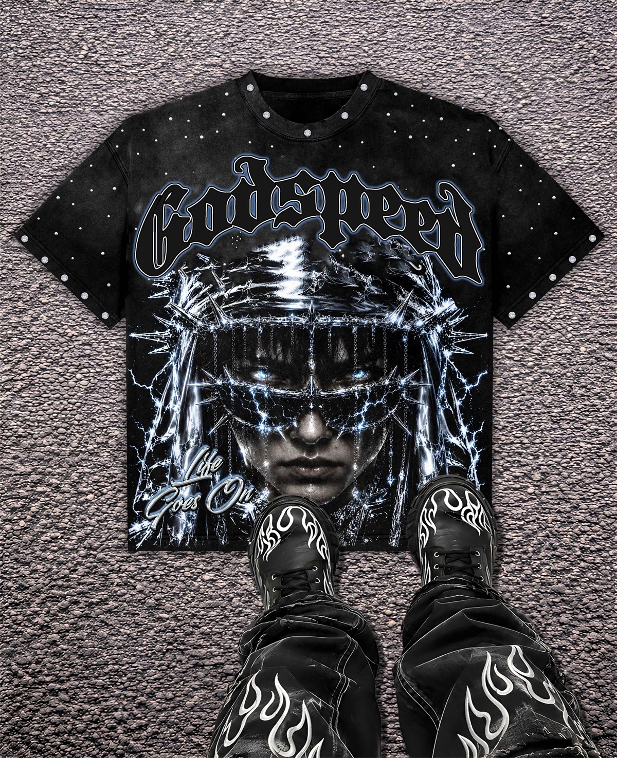 Godspeed Classic 100%Cotton Tee T-Shirt Unisex