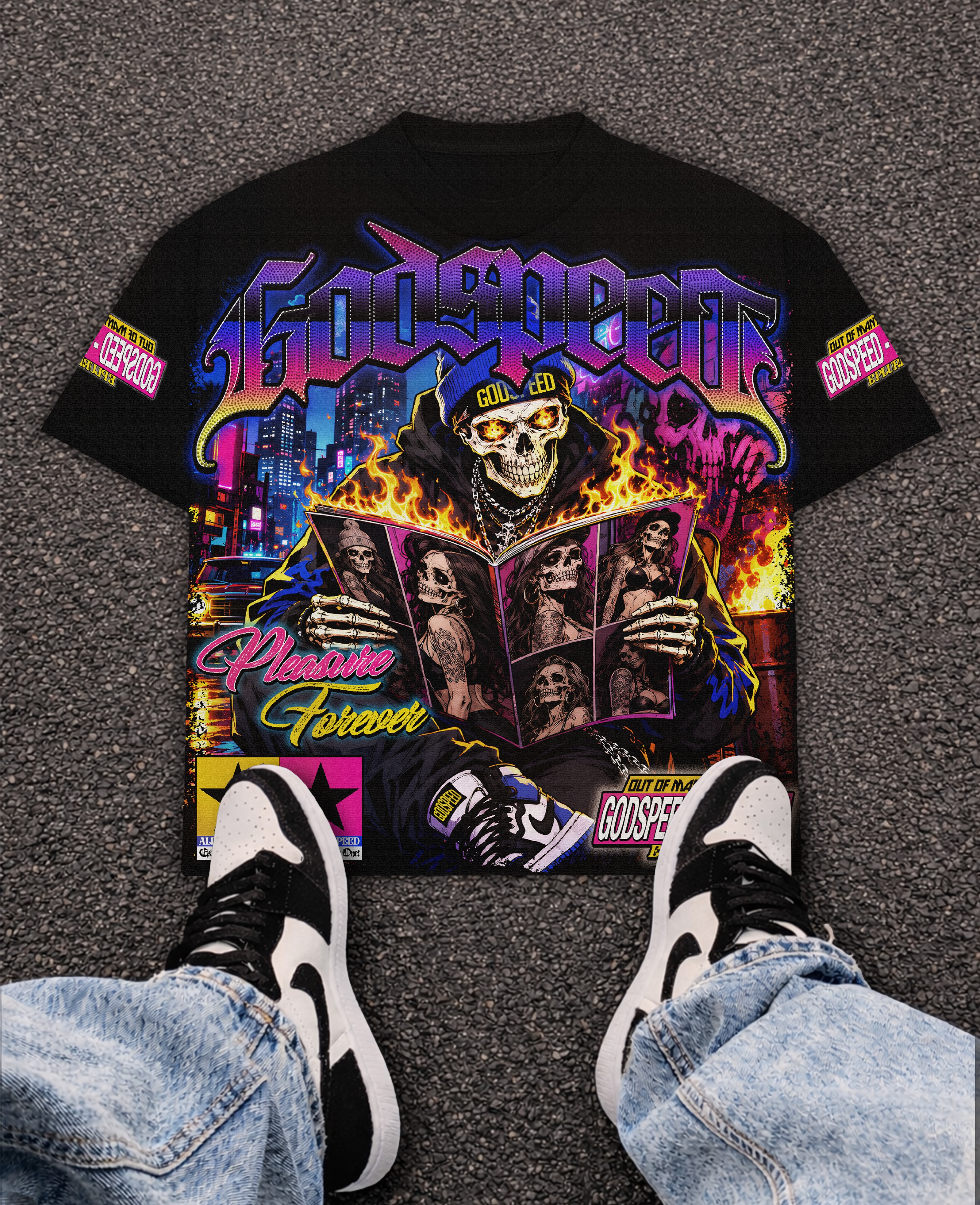 Godspeed Classic 100%Cotton Tee T-Shirt Unisex
