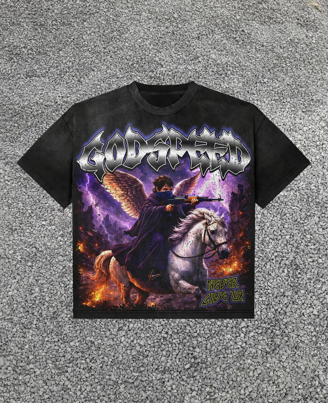 Godspeed Classic 100%Cotton Tee T-Shirt Unisex