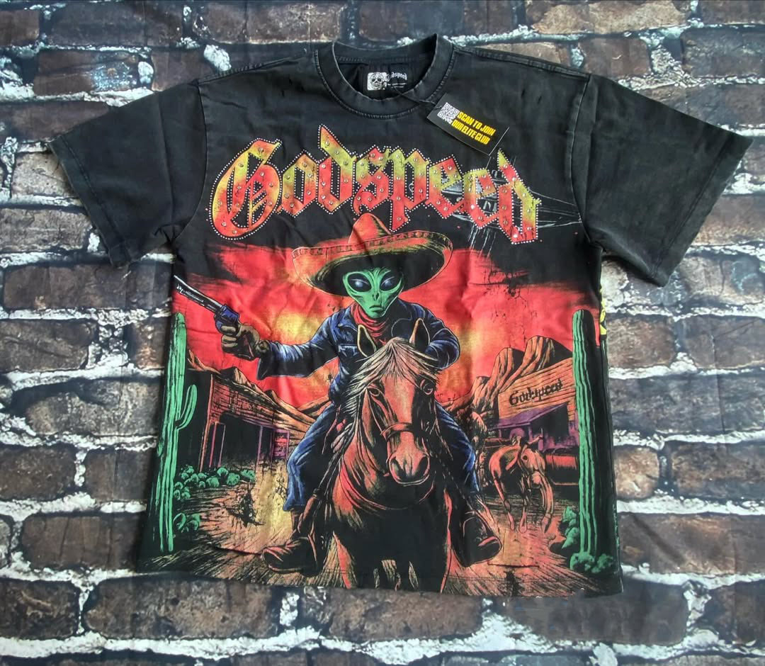 Godspeed Classic 100%Cotton Tee T-Shirt Unisex