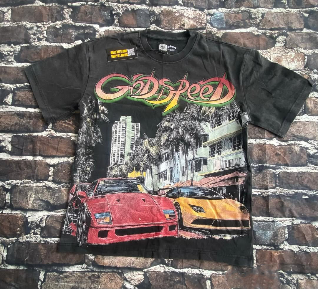 Godspeed Classic 100%Cotton Tee T-Shirt Unisex
