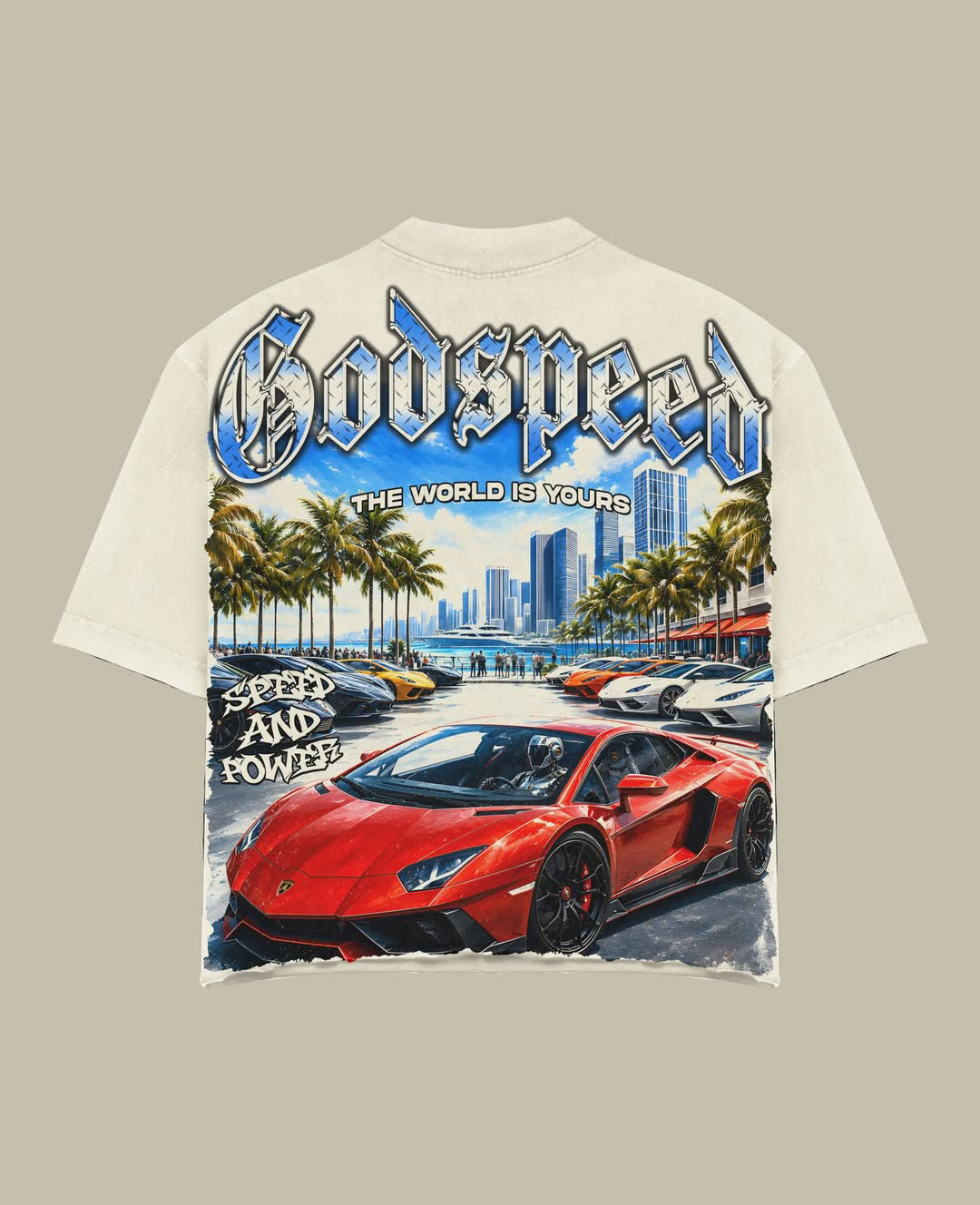 Godspeed Classic 100%Cotton Tee T-Shirt Unisex