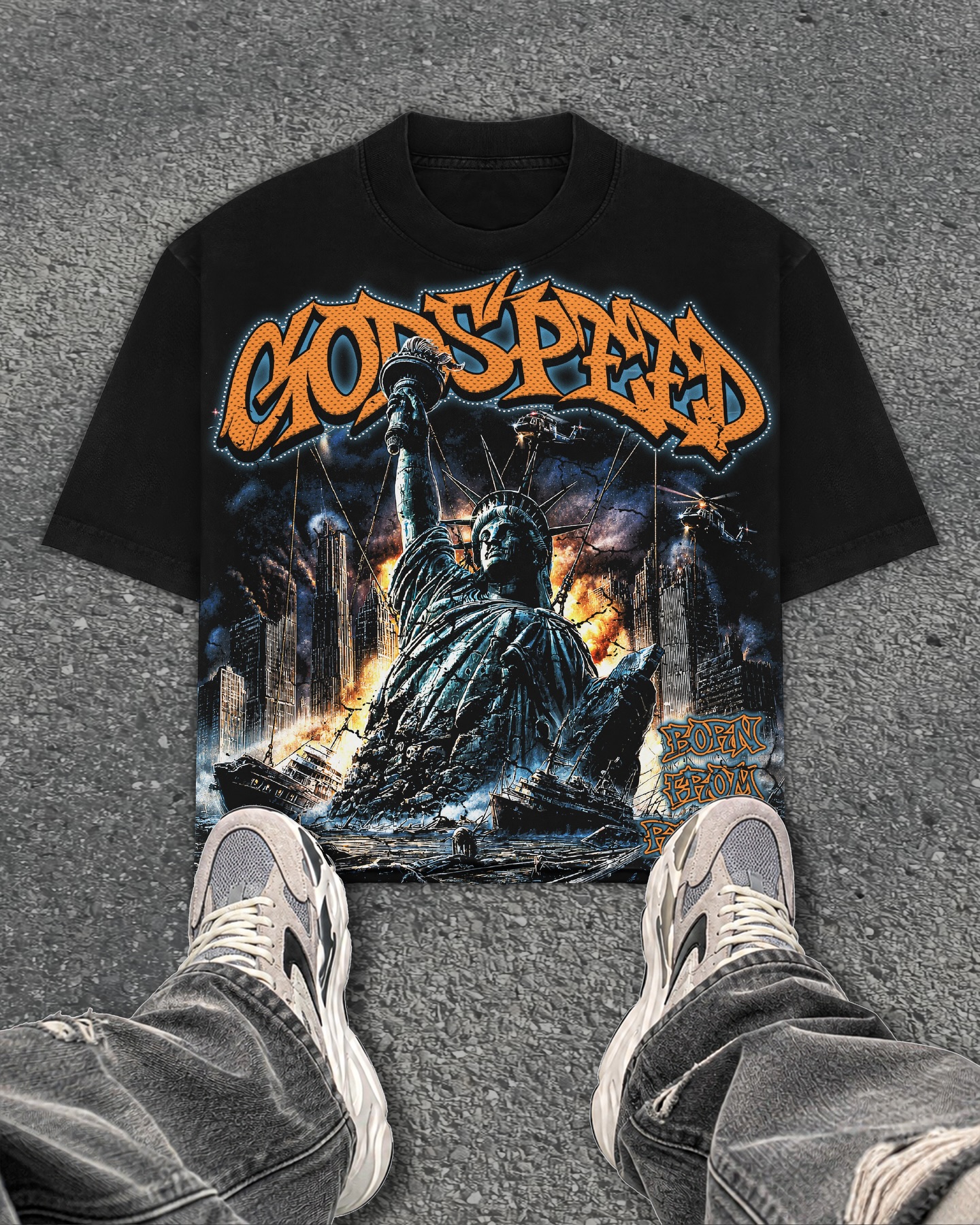 Godspeed Classic 100%Cotton Tee T-Shirt Unisex