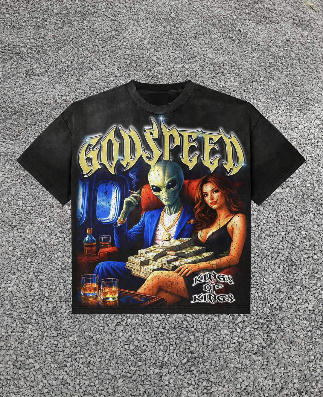 Godspeed Classic 100%Cotton Tee T-Shirt Unisex