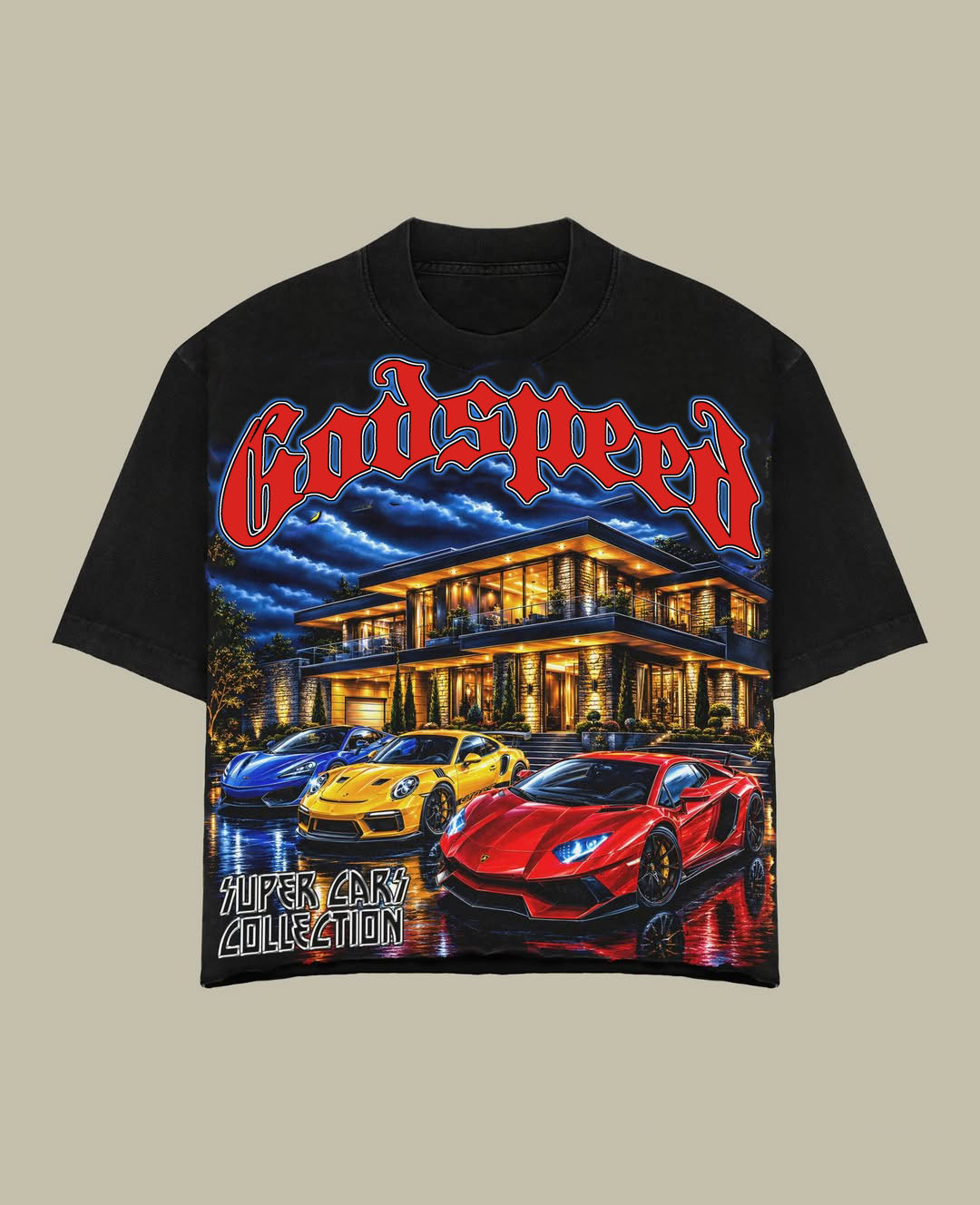 Godspeed Classic 100%Cotton Tee T-Shirt Unisex
