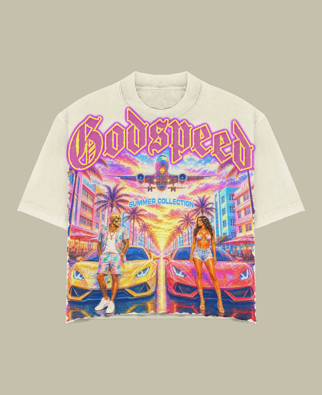 Godspeed Classic 100%Cotton Tee T-Shirt Unisex
