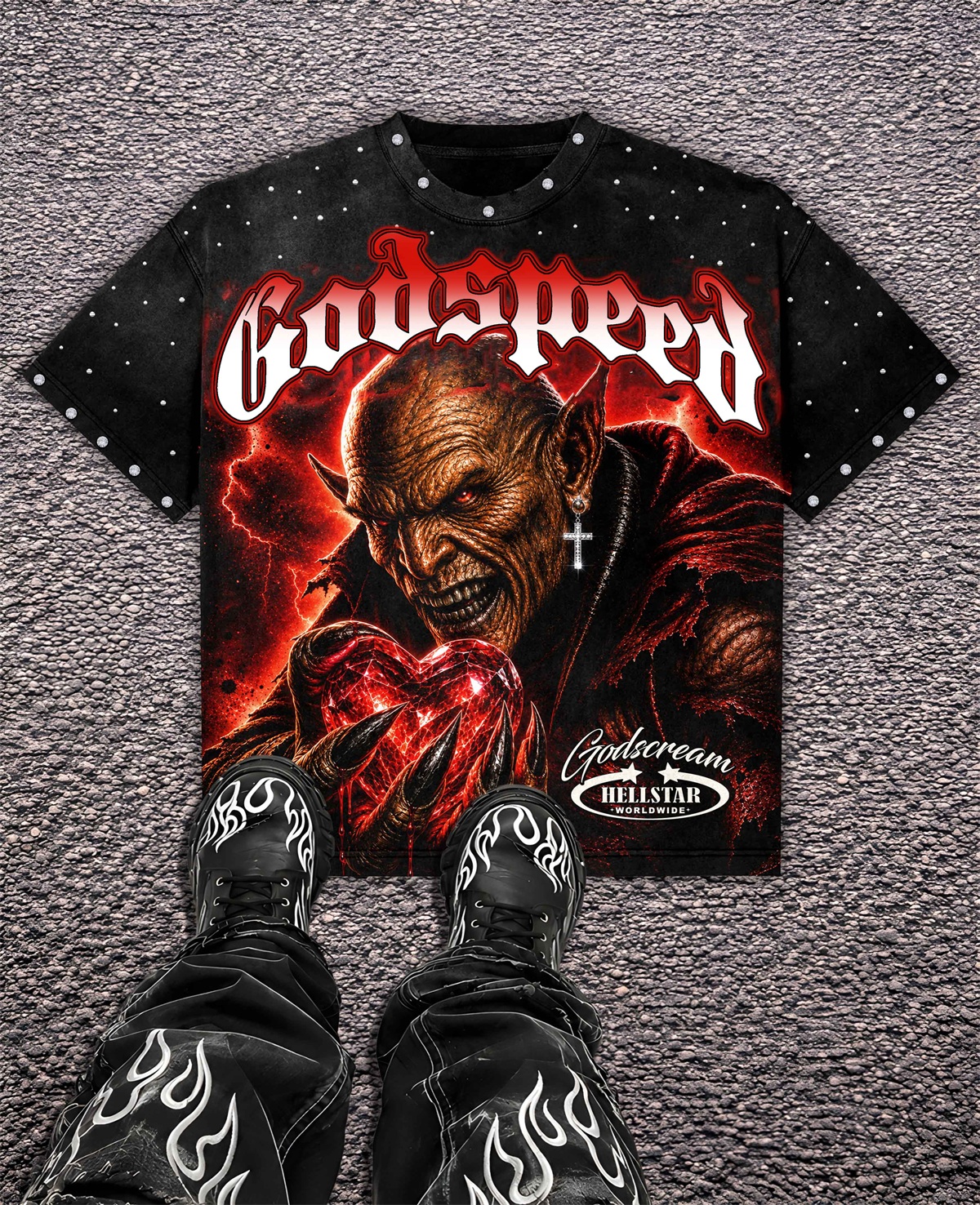 Godspeed Classic 100%Cotton Tee T-Shirt Unisex