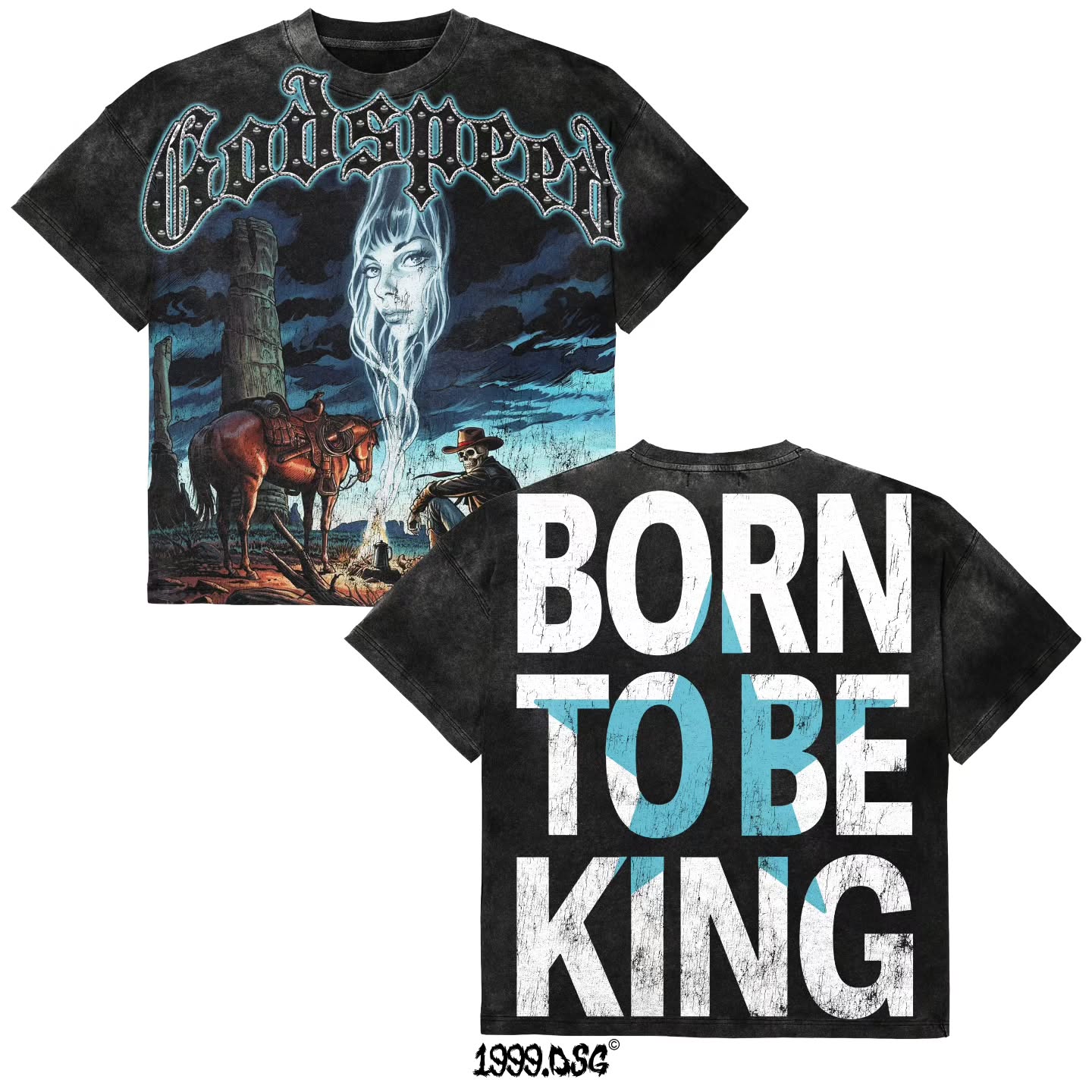 Godspeed Classic 100%Cotton Tee T-Shirt Unisex