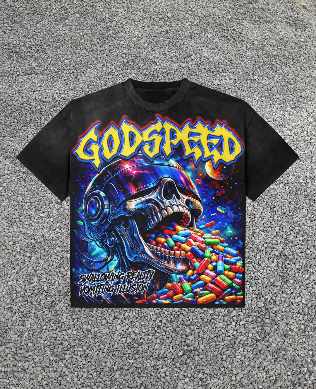 Godspeed Classic 100%Cotton Tee T-Shirt Unisex