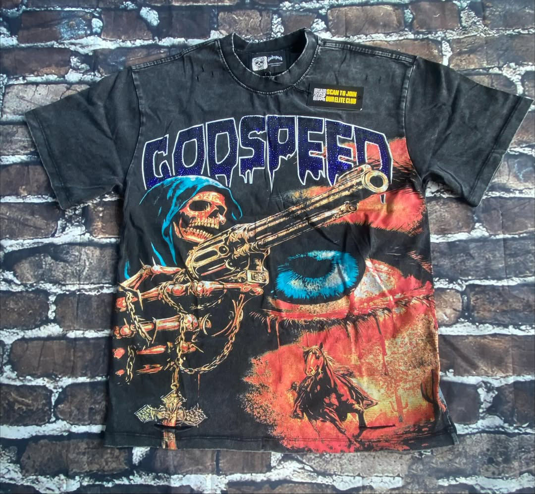 Godspeed Classic 100%Cotton Tee T-Shirt Unisex