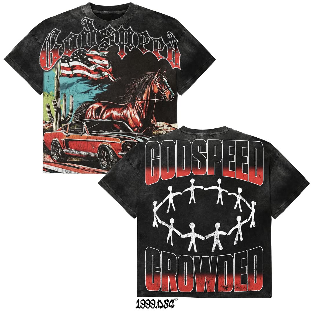 Godspeed Classic 100%Cotton Tee T-Shirt Unisex