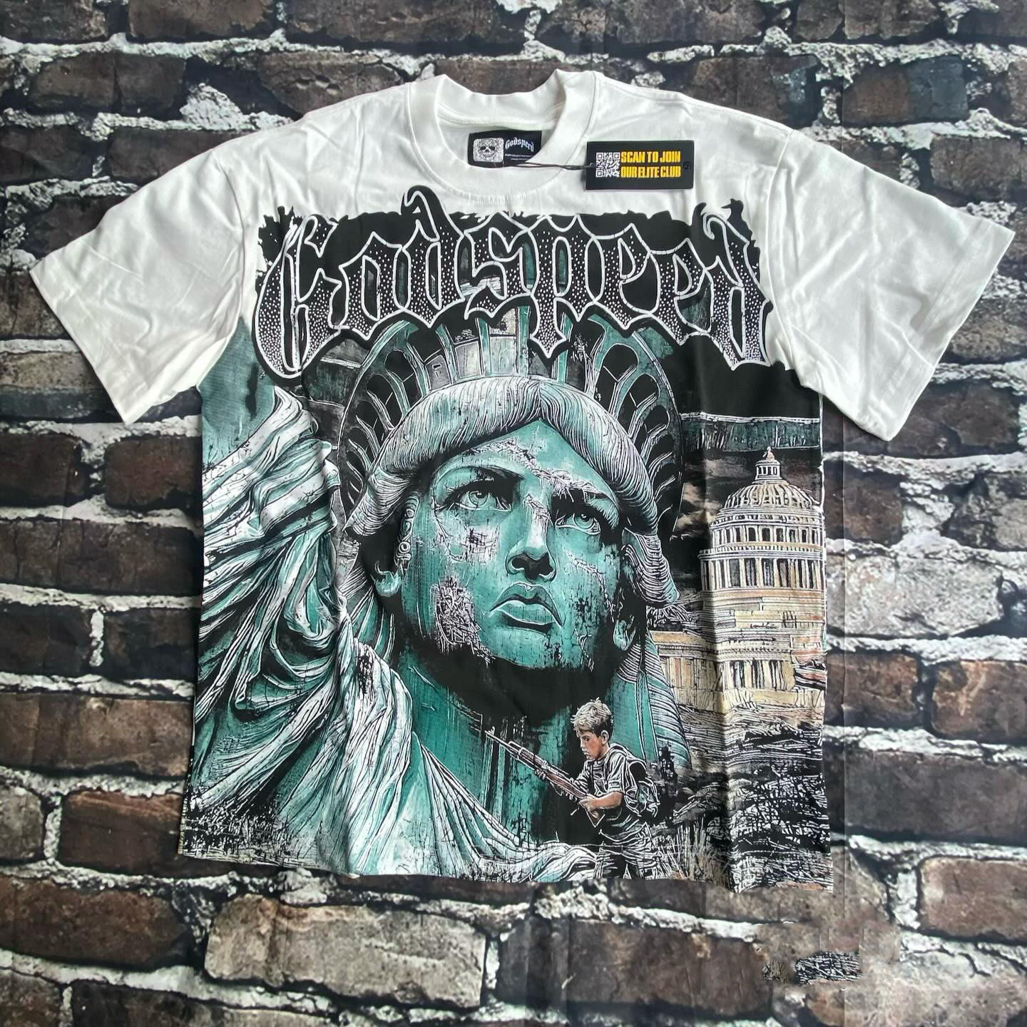 Godspeed Classic 100%Cotton Tee T-Shirt Unisex