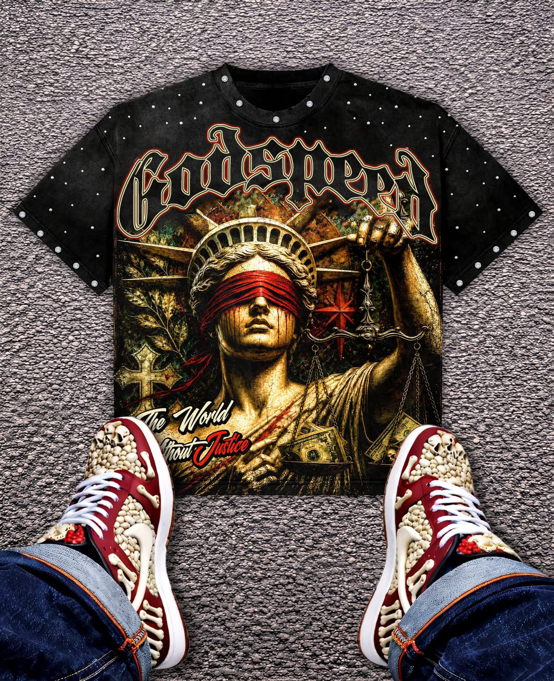 Godspeed Classic 100%Cotton Tee T-Shirt Unisex