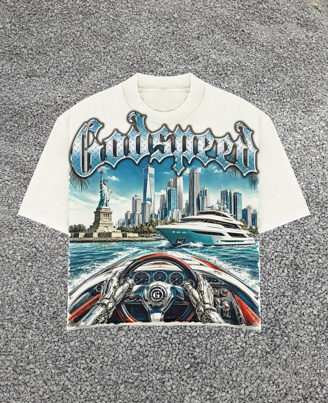 Godspeed Classic 100%Cotton Tee T-Shirt Unisex