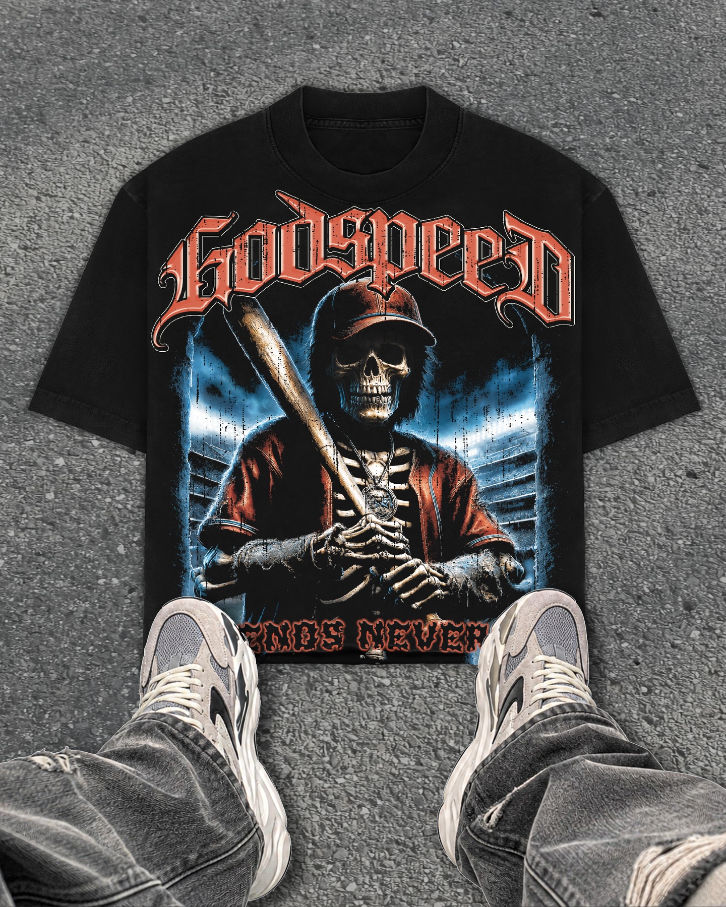 Godspeed Classic 100%Cotton Tee T-Shirt Unisex