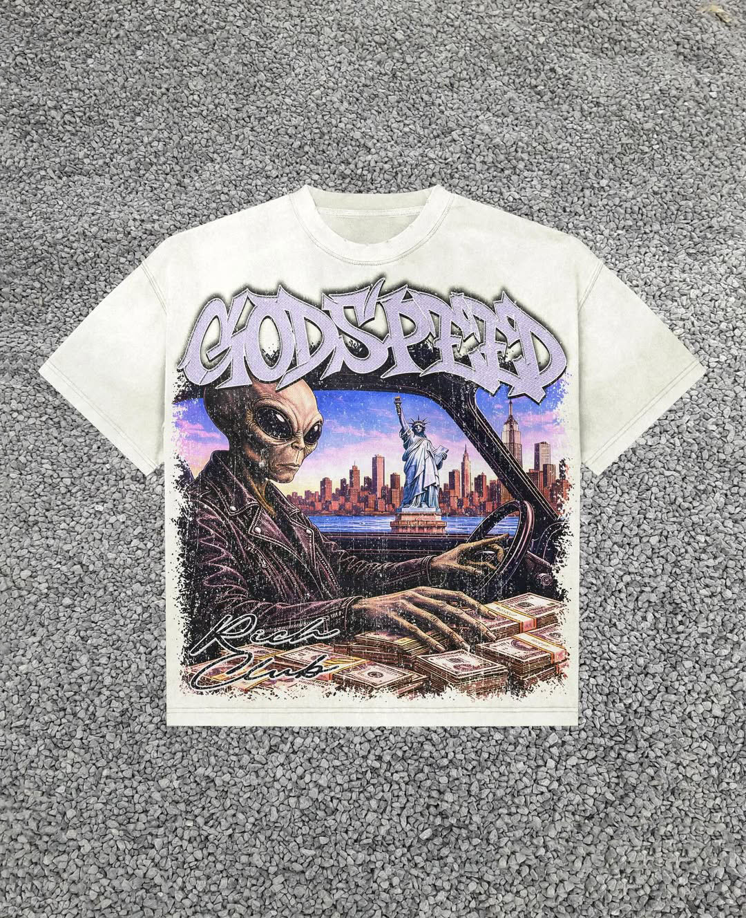 Godspeed Classic 100%Cotton Tee T-Shirt Unisex