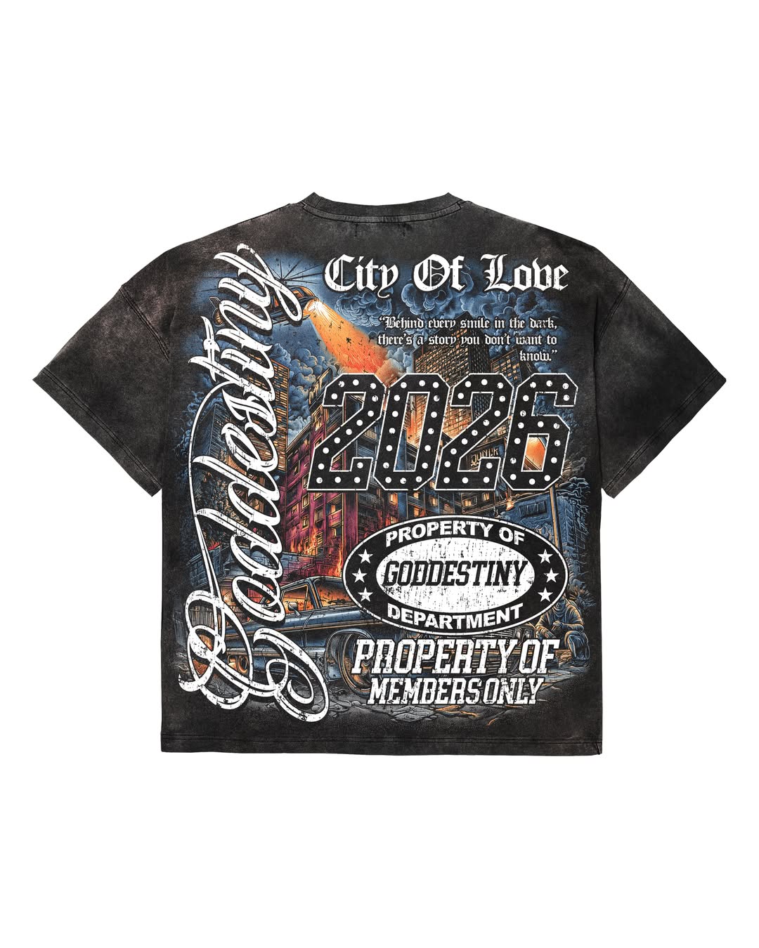 Godspeed Classic 100%Cotton Tee T-Shirt Unisex