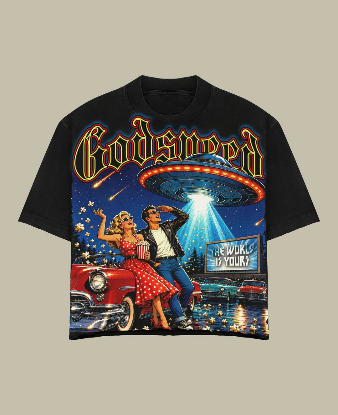Godspeed Classic 100%Cotton Tee T-Shirt Unisex