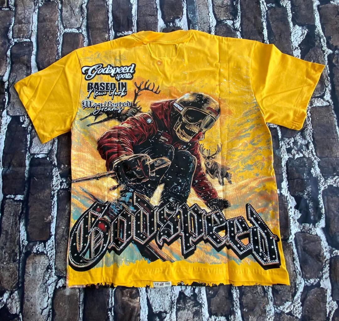 Godspeed Classic 100%Cotton Tee T-Shirt Unisex