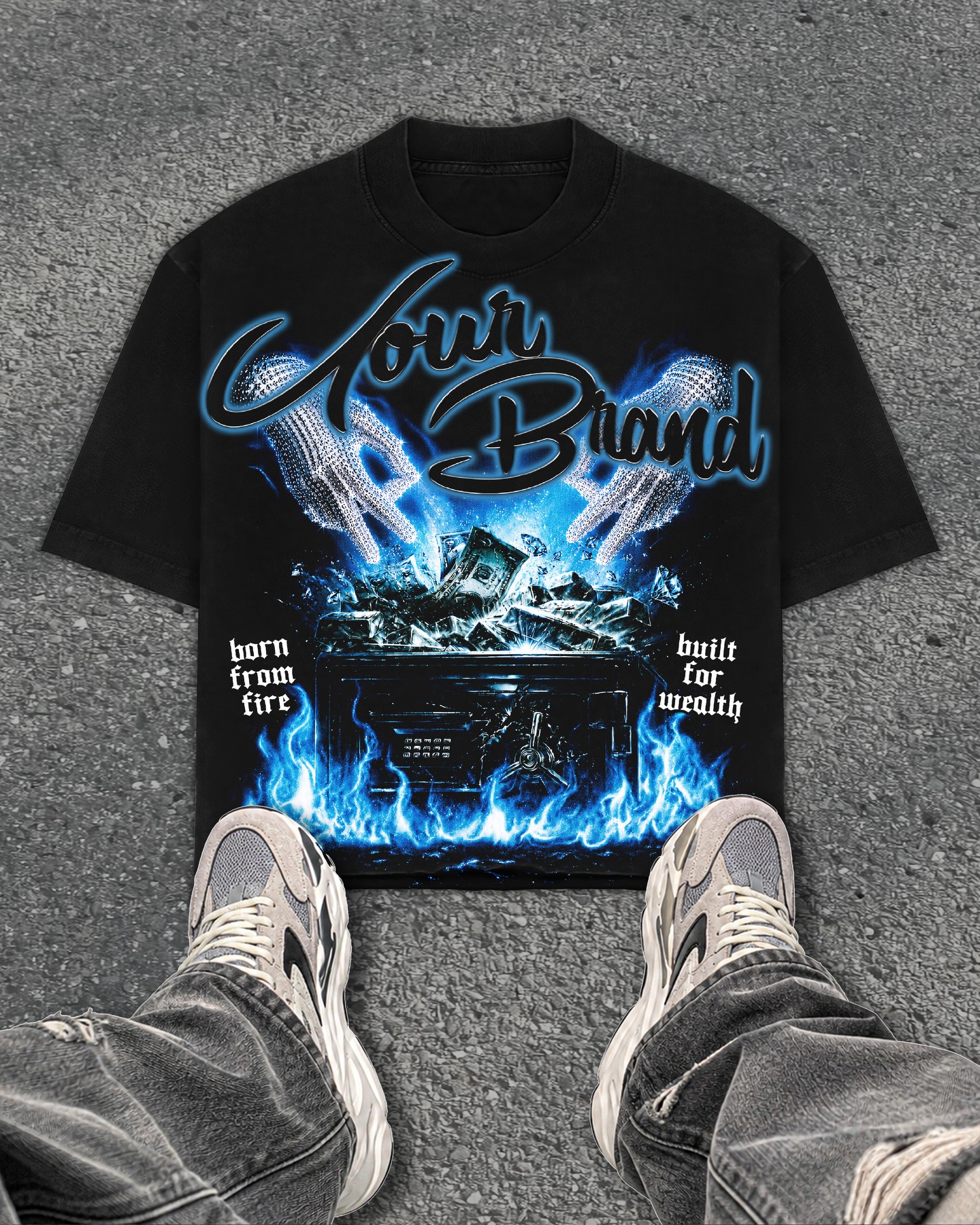 100%Cotton Tee T-Shirt Unisex