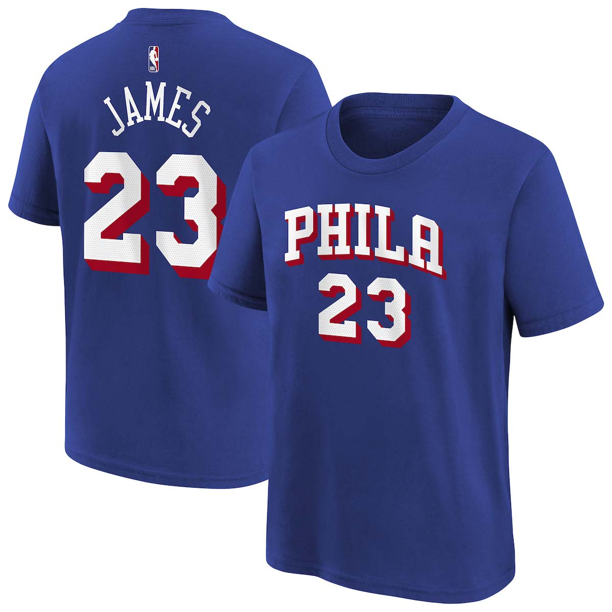 Philadelphia 76ers LeBron James #23 Embroidered Jersey
