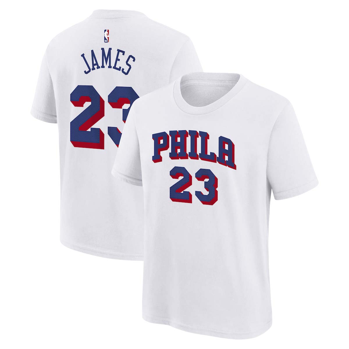 Philadelphia 76ers LeBron James #23 Embroidered Jersey